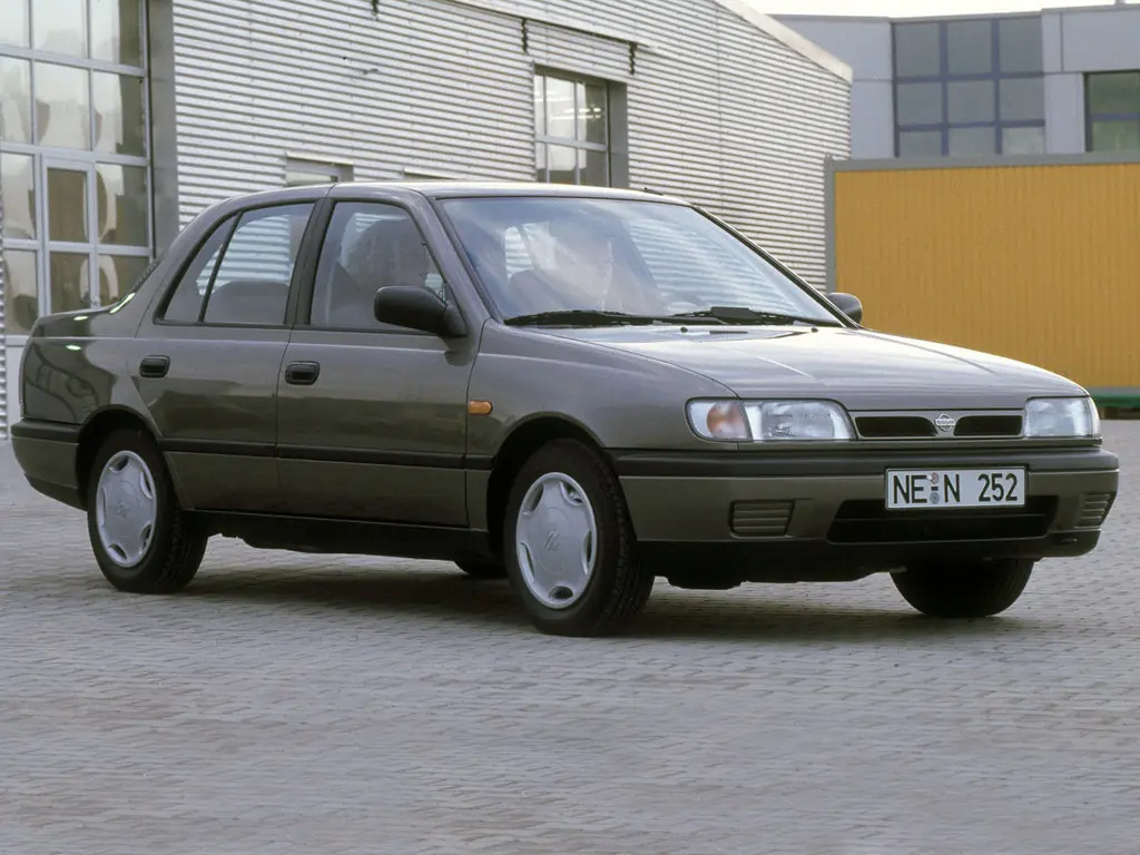 Nissan Sunny (N14) 7 поколение, седан (08.1990 - 07.1995)